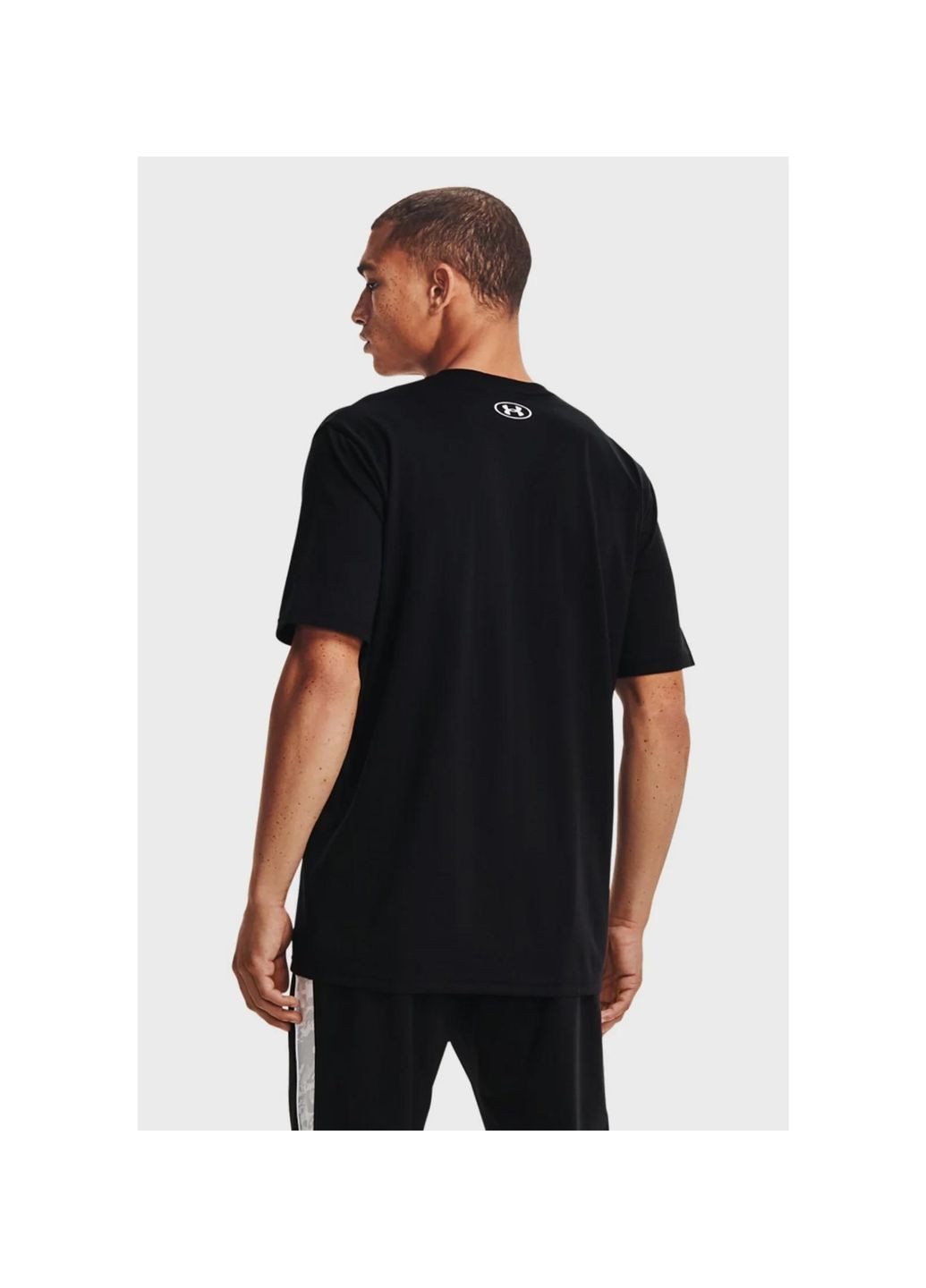 Чорна футболка чоловіча abc camo boxed logo (1361673-001) Under Armour