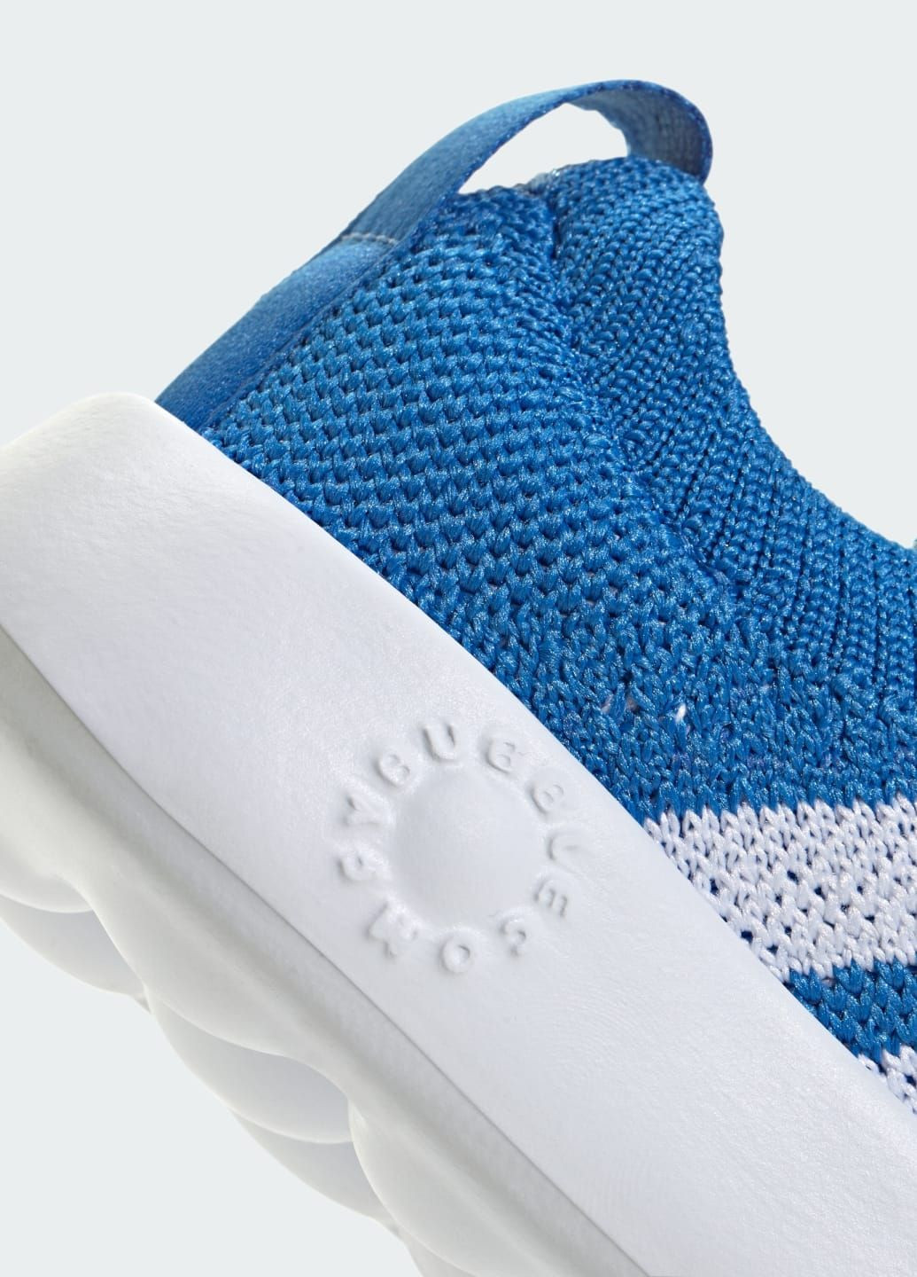 Синій всесезонні кросівки bubblecomfy kids adidas