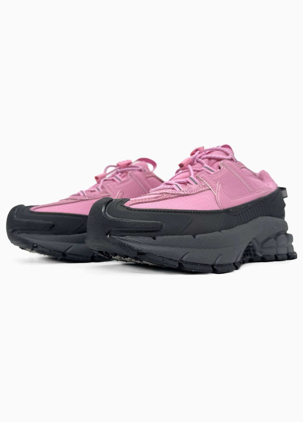 Рожеві Осінні кросівки чоловічі і жіночі nike zoom vomero roam black pink | найк зум вомеро роам рожеві No Brand
