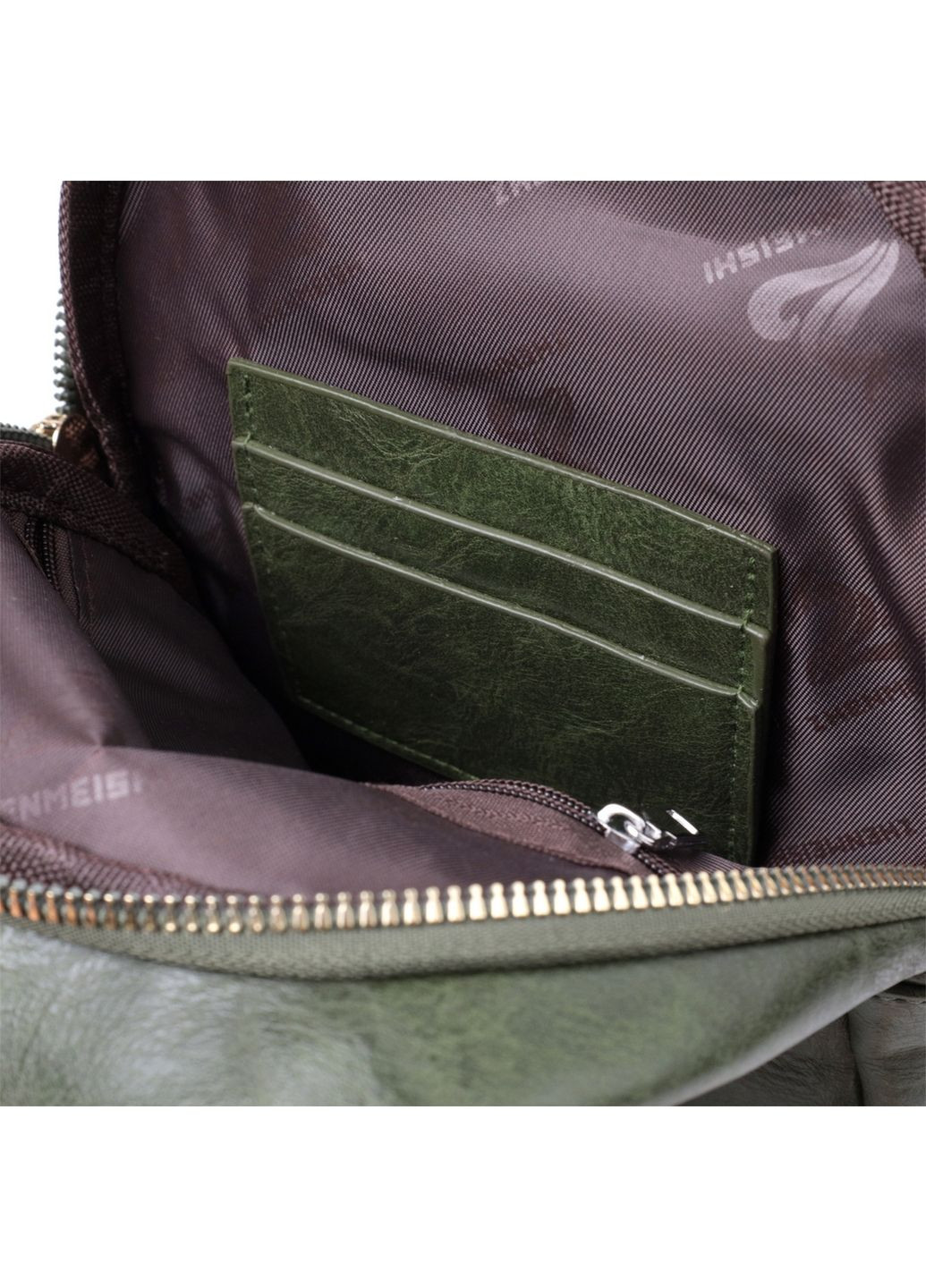 Сумка компактного размера с одной лямкой через плечо из гладкой экокожи 16х25х6,5 см Vintage (315873496)