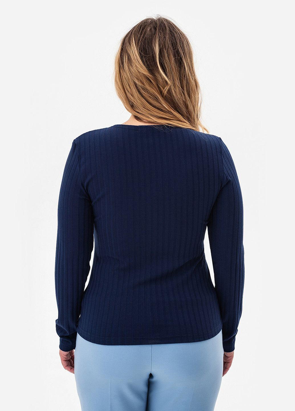 Лонгслів TUDAL темно-синій Garne (321796552)