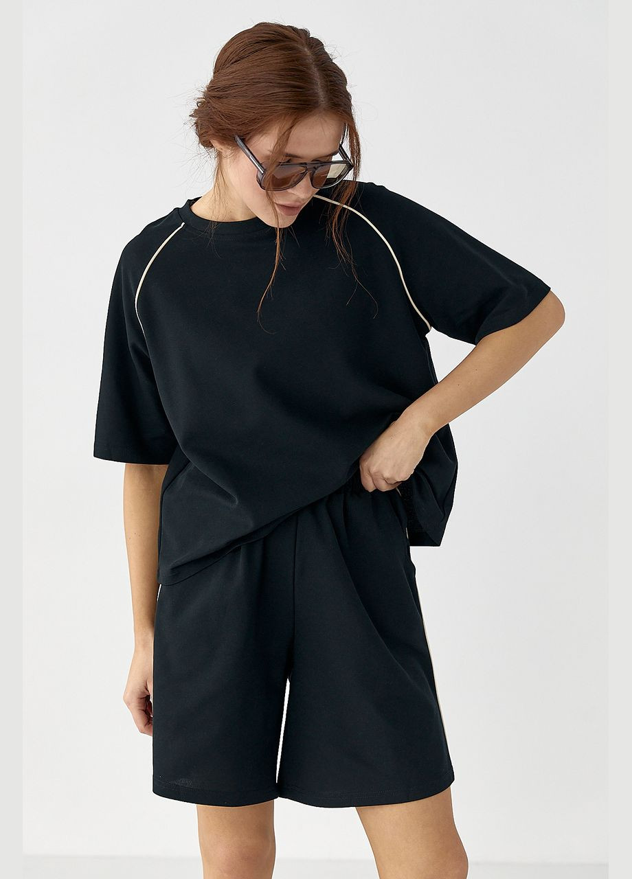 Спортивный костюм с шортами Lurex (331332473)