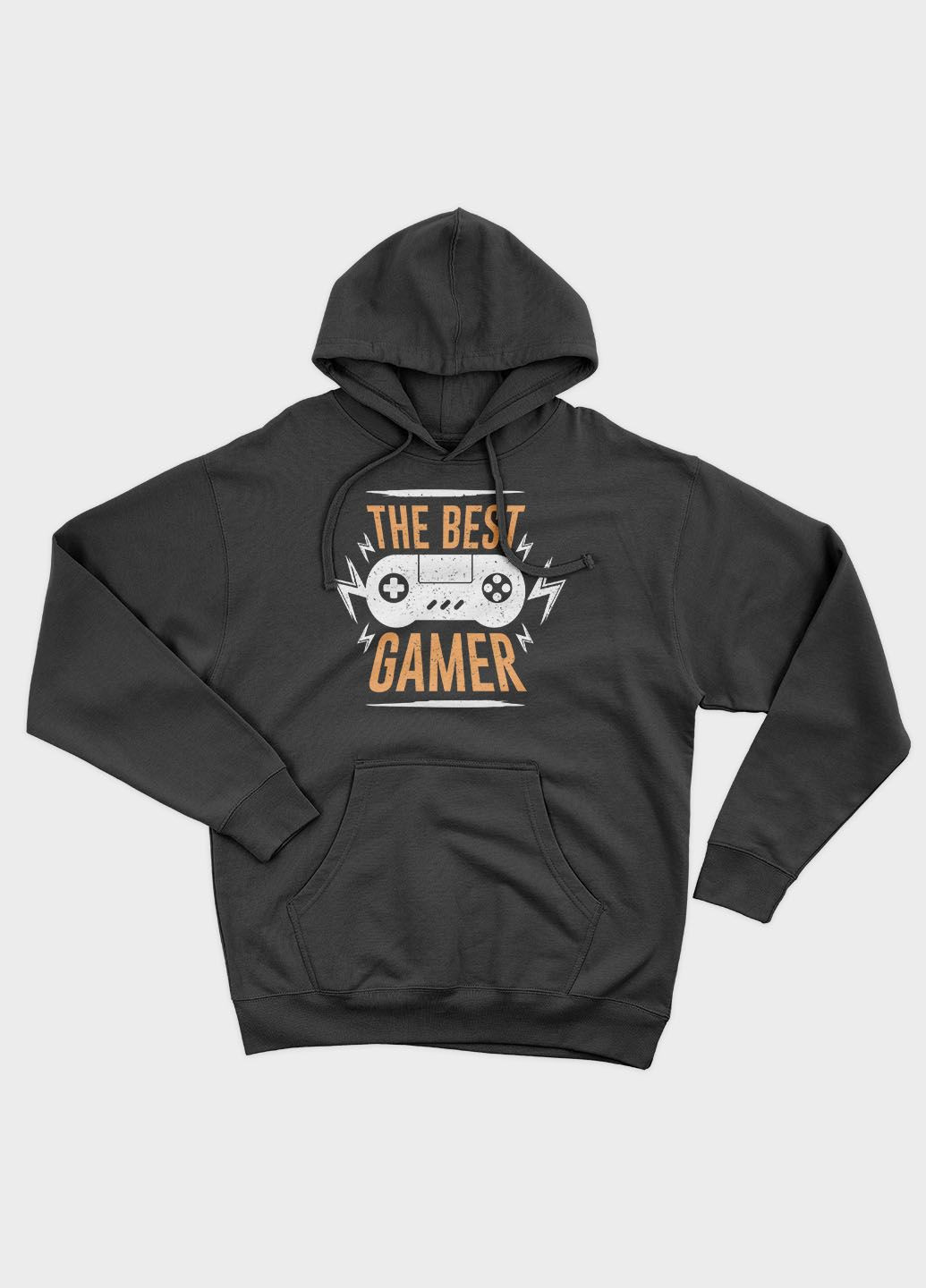 Жіноче худі з геймерським принтом (HD003-6-BL-002-1-044-W) Modno (276965288)