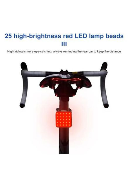 Задний стоп сигнал для велосипеда MY-2107, 25LED, Велосипедный фонарь DO-356 задний габаритный Terra (349511967)