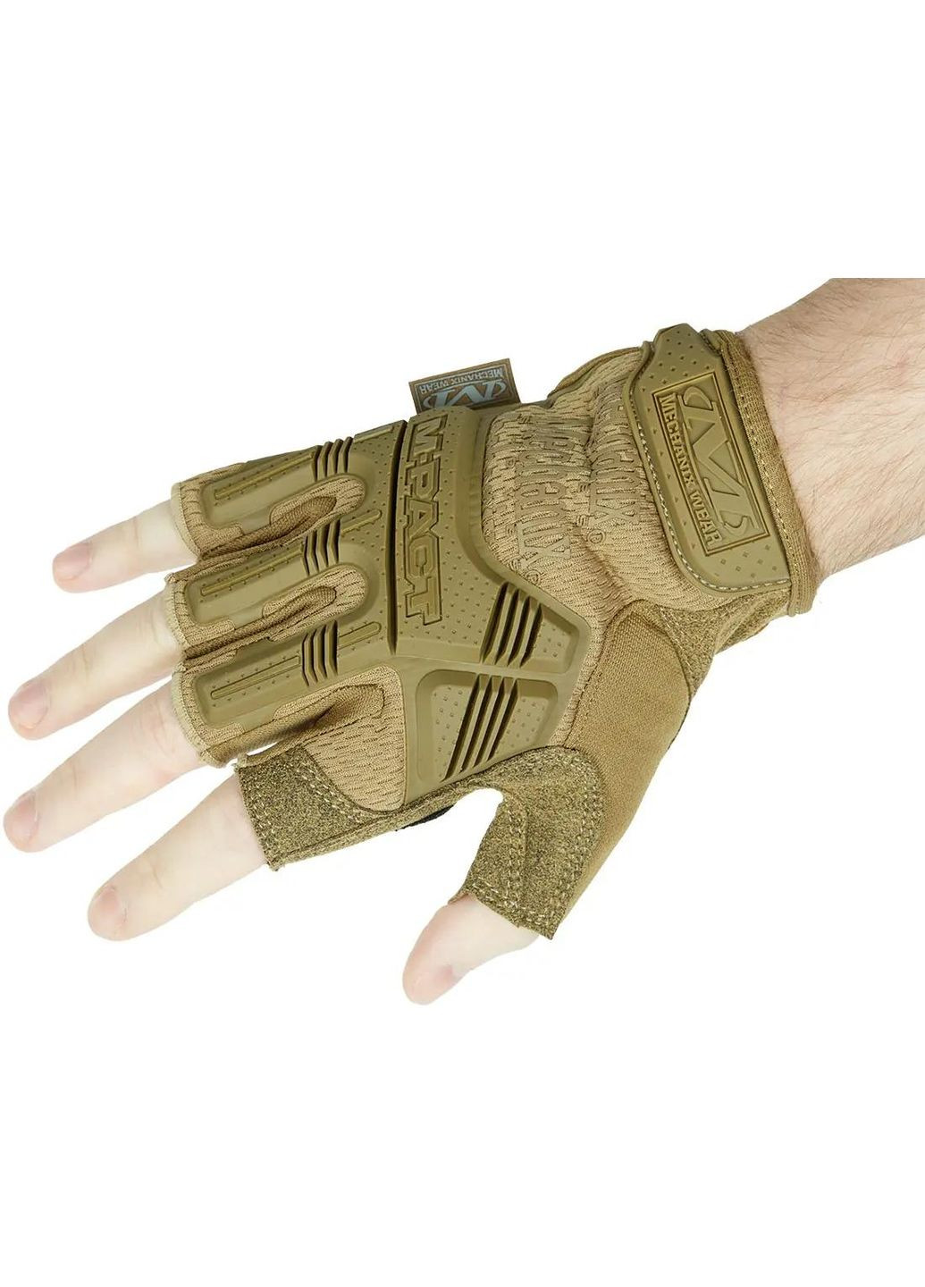 Перчатки Mechanix M-Pact Fingerless Coyote No Brand (316435210)