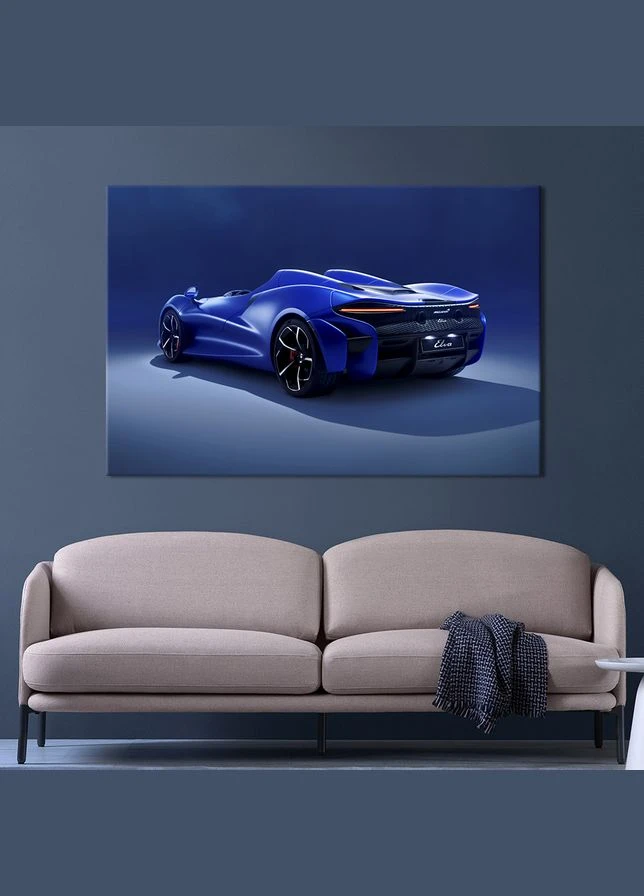 Картина на холсте Суперкар McLaren Elva 122x81 см (1356-1) KilArt (379991354)