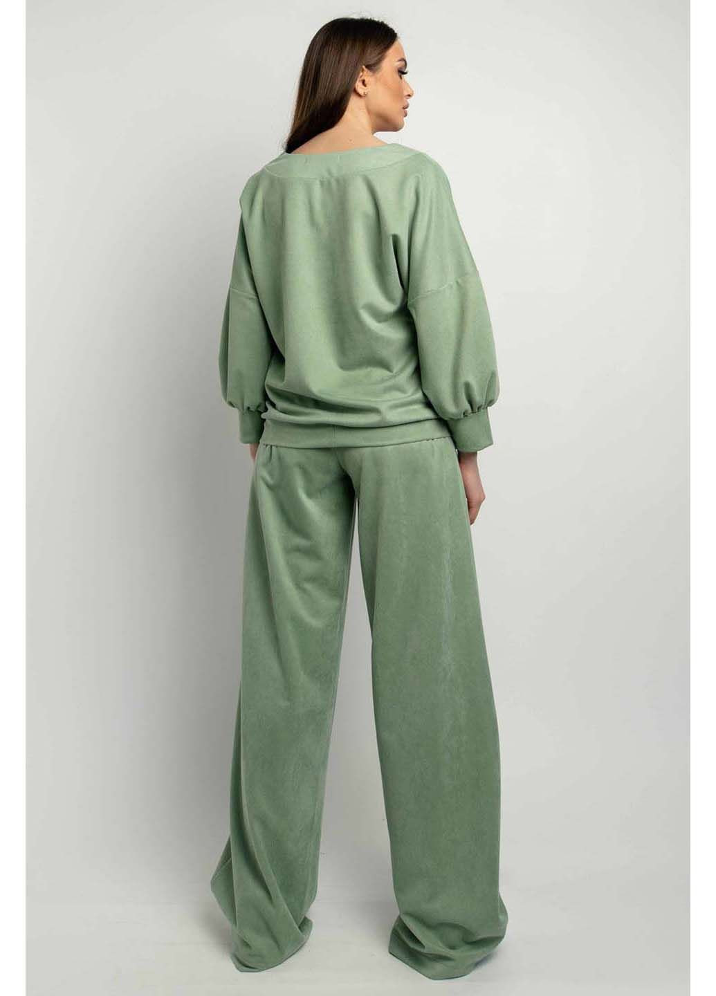 Оливковая блуза Ри Мари