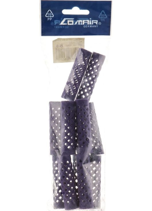 Бігуді металеві, довгі, фіолетові, 15 мм 12шт (354171-27073004) Comair (368634709)