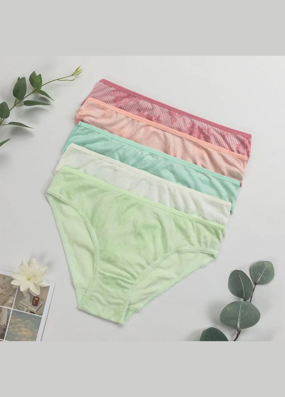 Набір трусиків жіночих 5 шт Nicoletta (304549572)