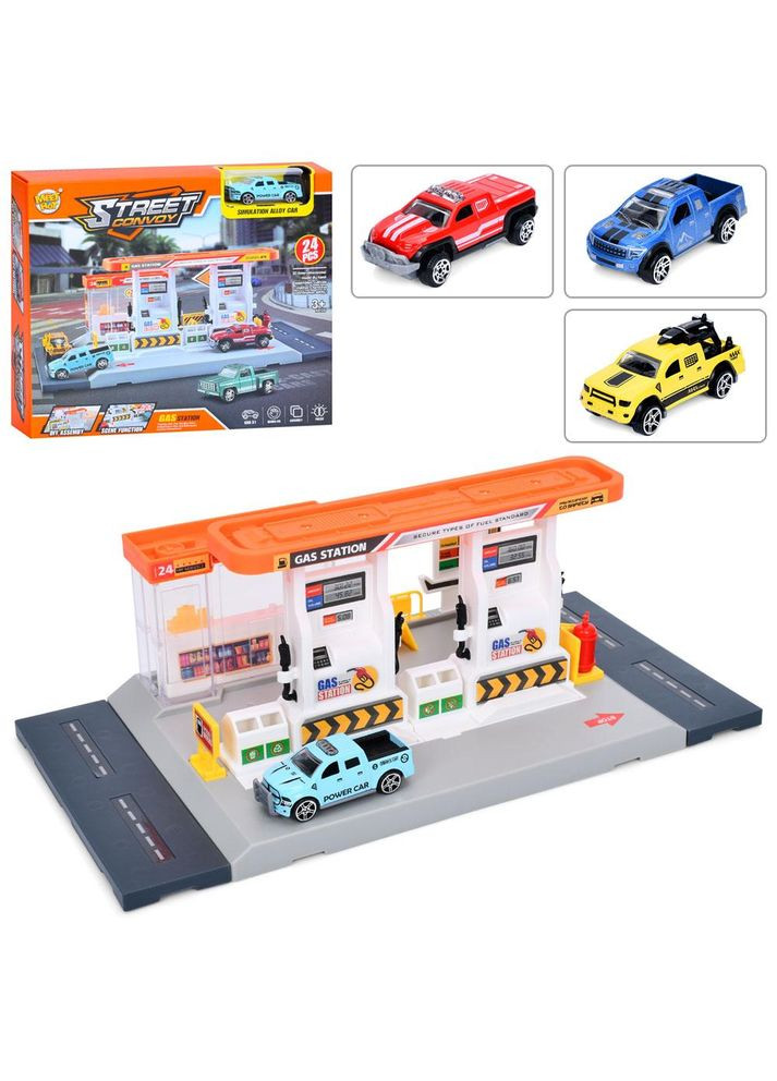 Гараж іграшковий з машинками 24 деталі MH-171 Metr+ (305394203)