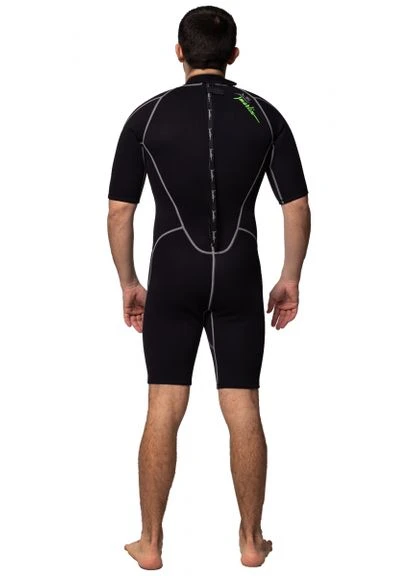 Гидрокостюм Shorty Man Silver/Black 2,5 мм Marlin серый