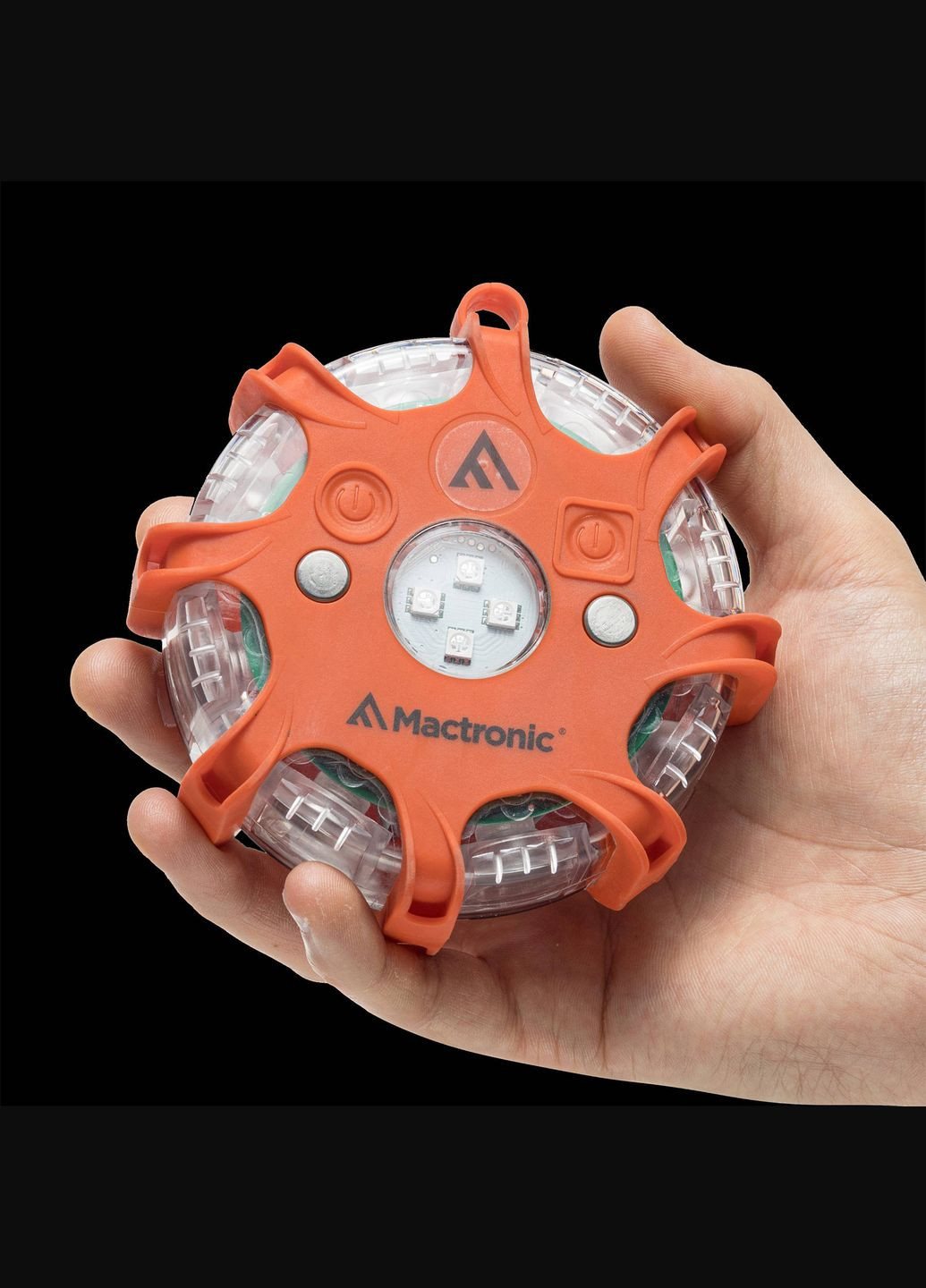 Комплект ліхтарів професійних X-Flare (30 Lm) Red/Blue/Amber Recharg 12/220V (PSD0112) Mactronic (315937380)