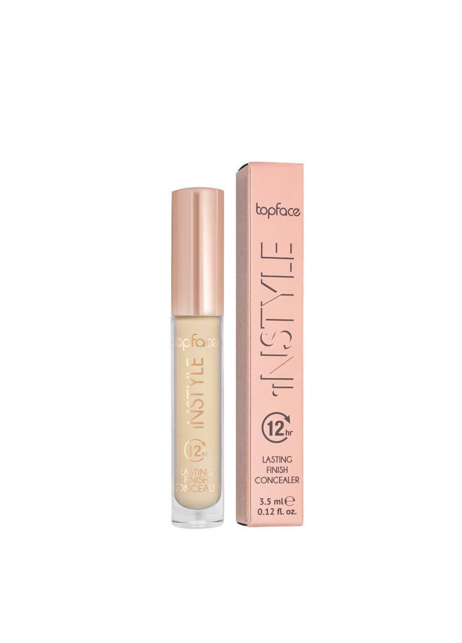 Консиллер для лица жидкий Instyle Lasting Finish Concealer PT461 №5 Бежевый насыщенный TopFace (362028197)