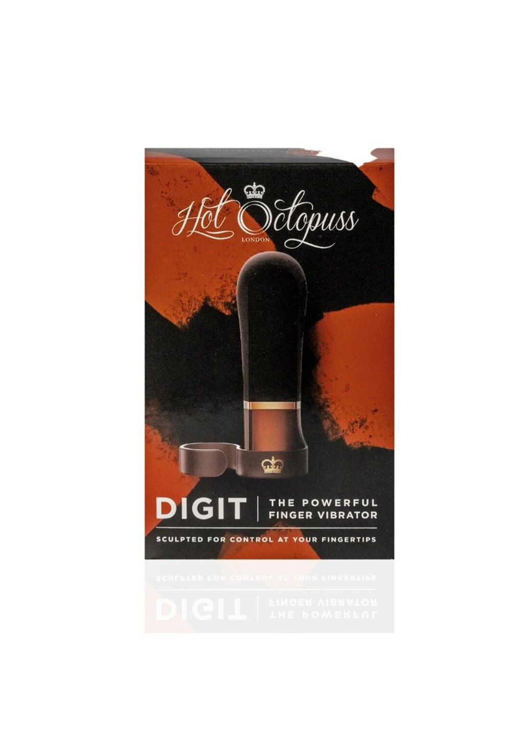 Вибратор на палец DiGiT, очень мощный, 5 режимов, перезаряжаемый Hot Octopuss (333332430)