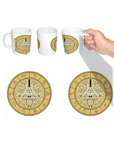 Чашка белая Гравити фолз (z0922) No Brand (326997988)