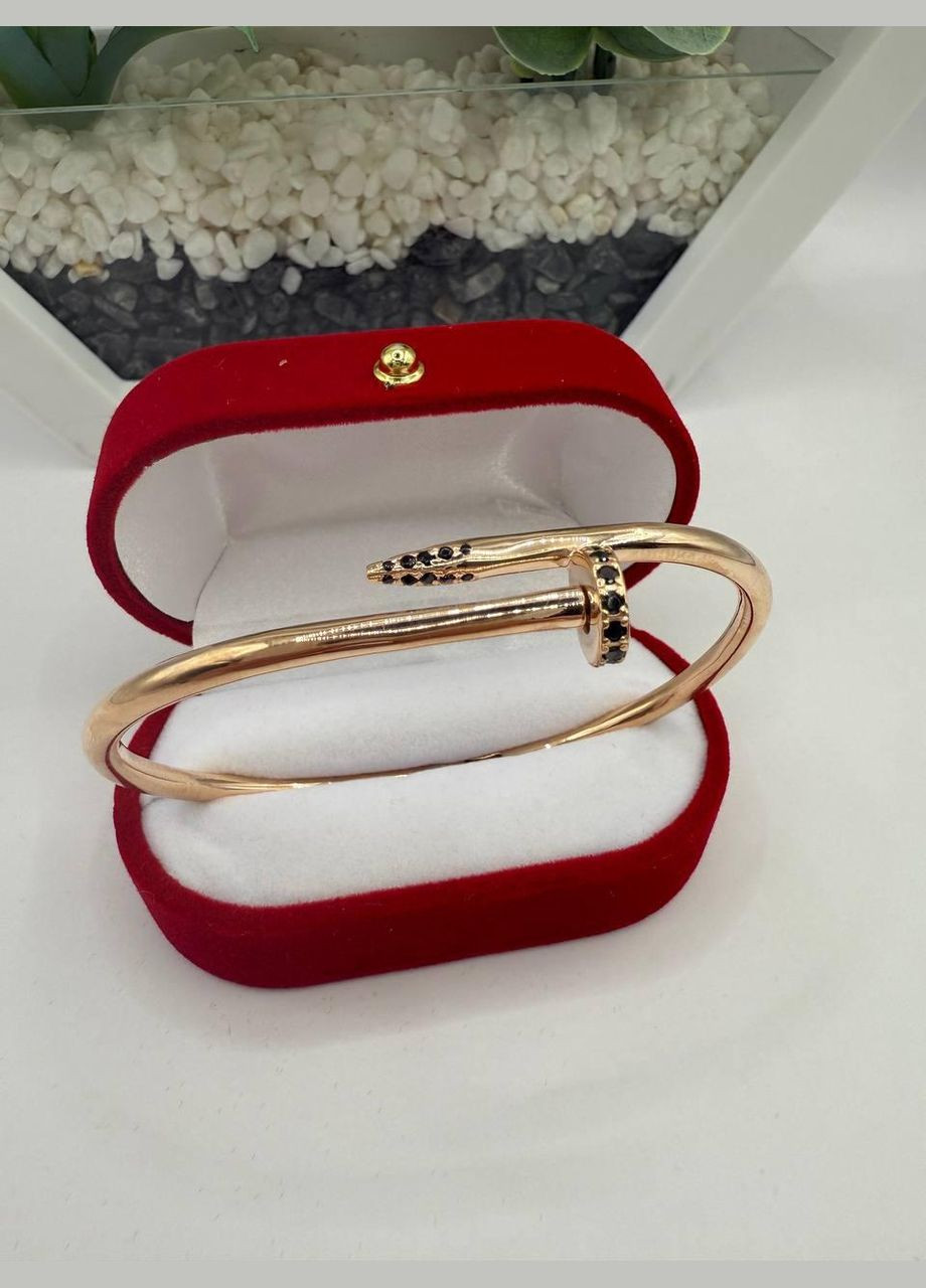 Браслет срібло 925 проби цвях в стилі Картьє твердий. Без покриття No Brand (330765434)