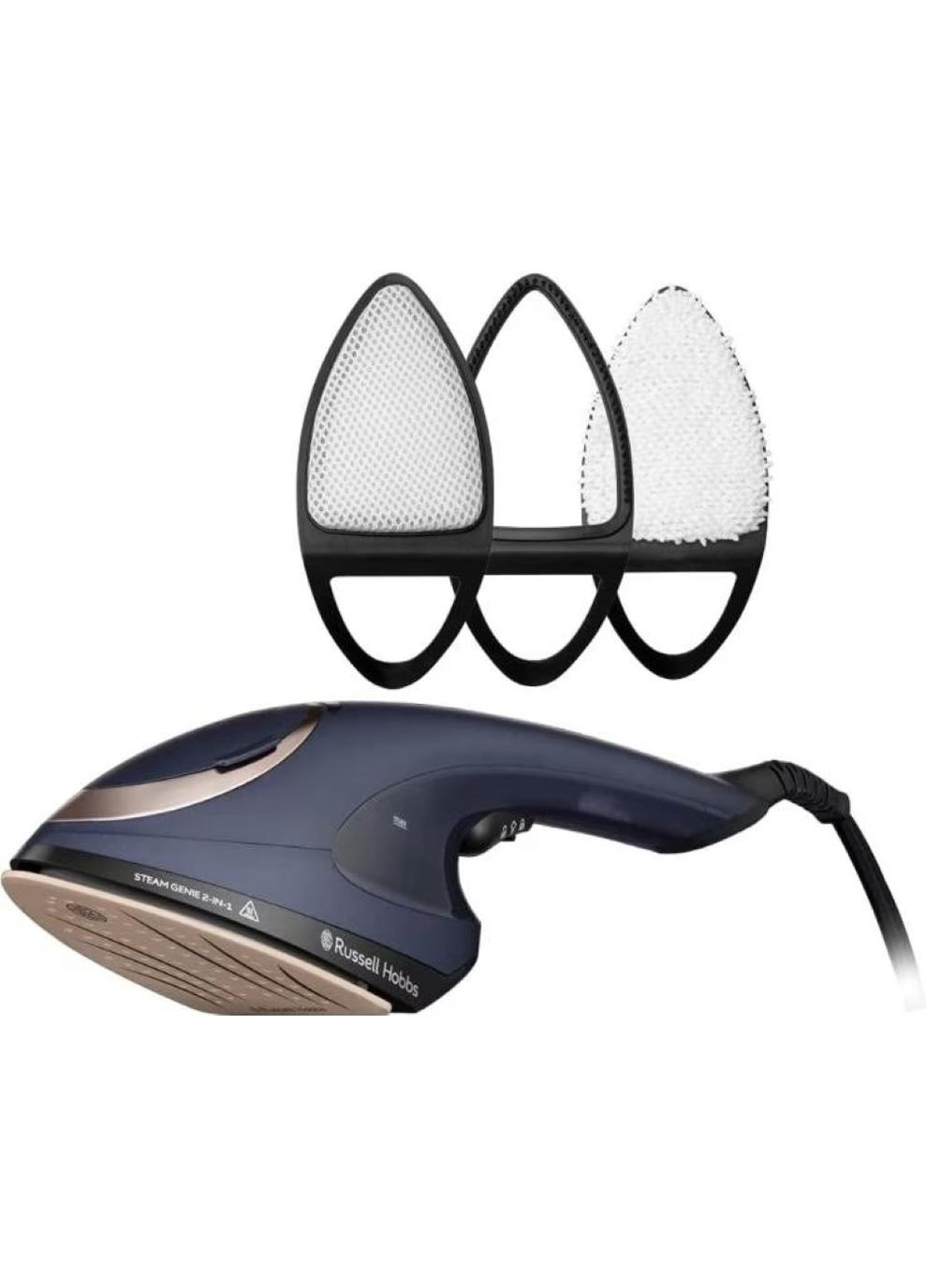 Відпарювач Steam Genie 2-в-1, 1700Вт, 150мл, паровий удар -20гр, постійна пара - 20гр, керам. підошва, синій Russell Hobbs (320826930)