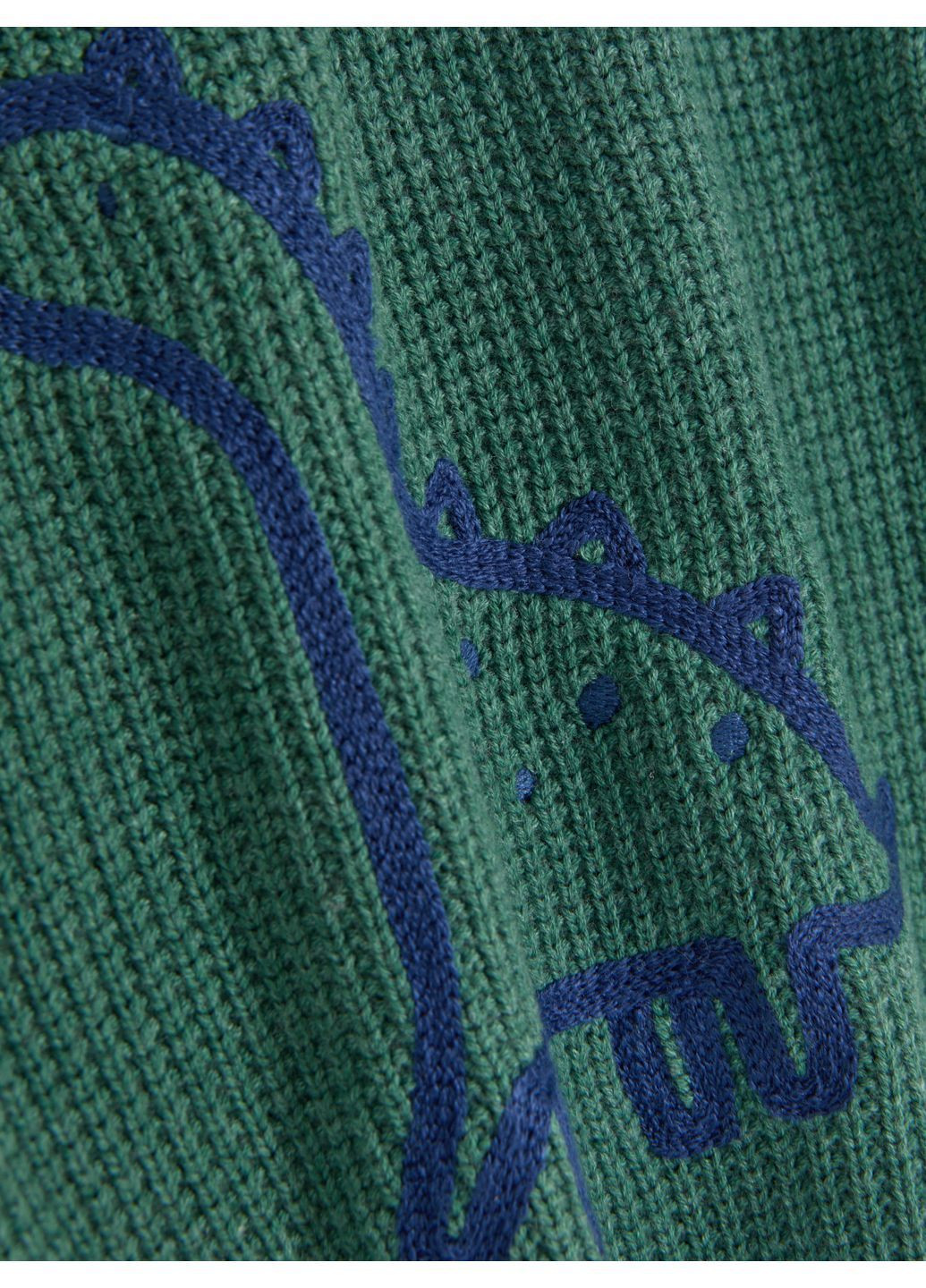 Зелений джемпер демісезон,зелений з принтом, Primark