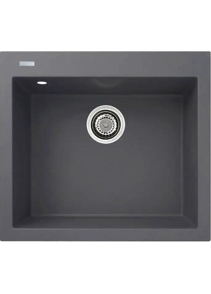 Кухонна мийка зі штучного каменю/кварцева 560х500х200мм, квадратна UNIVER Сірий (31260560500) Adamant (368157229)
