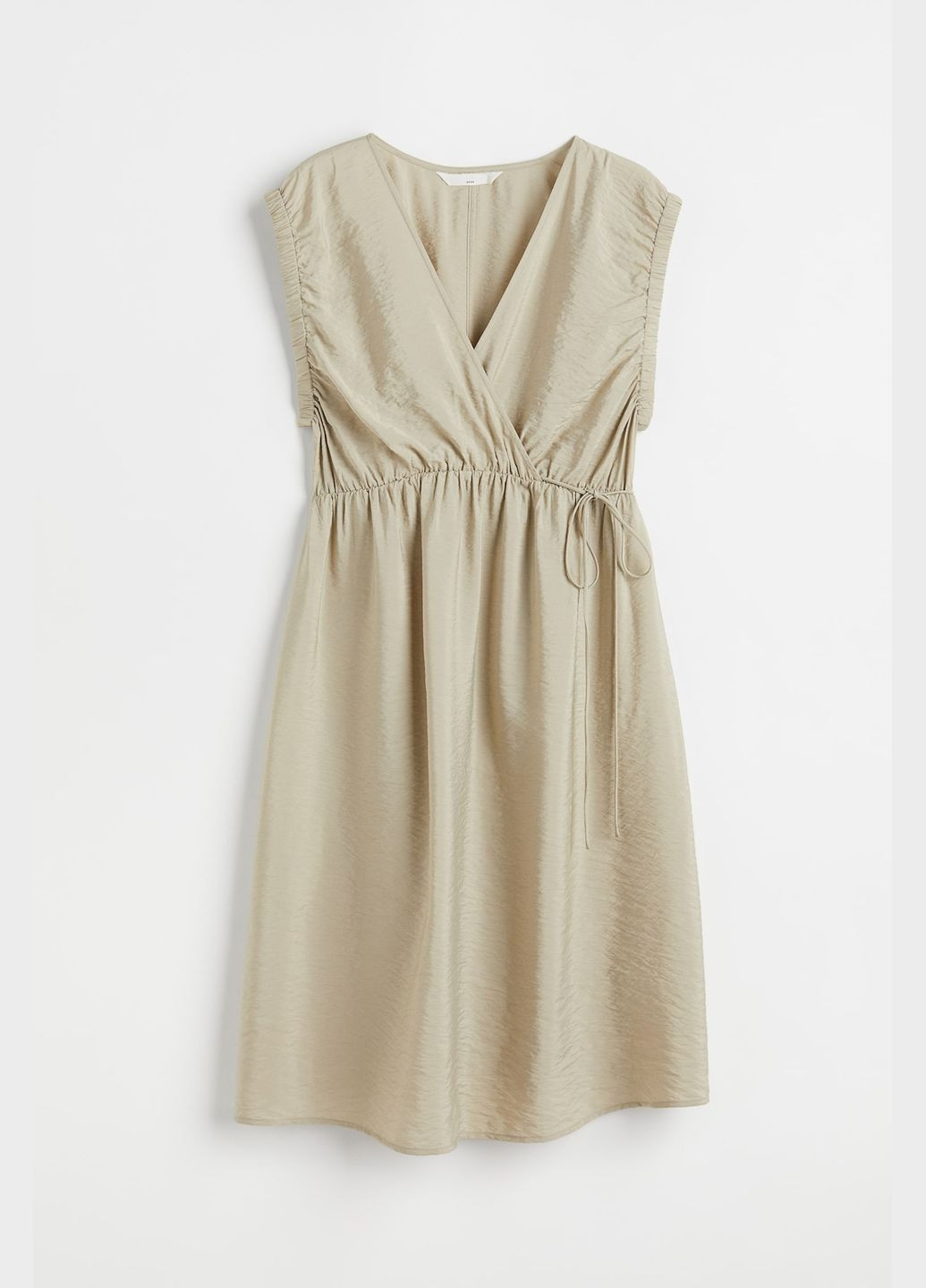 Оливкова (хакі) повсякденний плаття для вагітних H&M однотонна