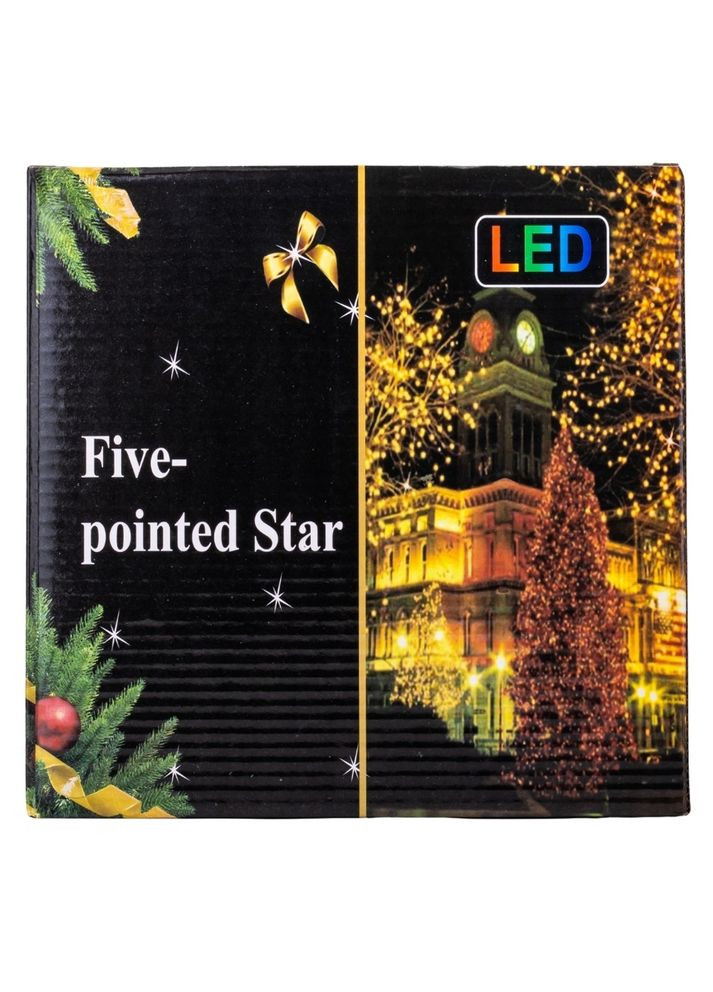 Гірлянда новорічні Зірочки 140 LED 3,2 м жовте світіння 119133-032 No Brand (346152489)