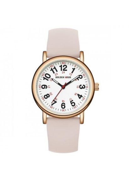 Наручные кварцевые часы GoldenHour Trend (Розовый) Атма (372158637)