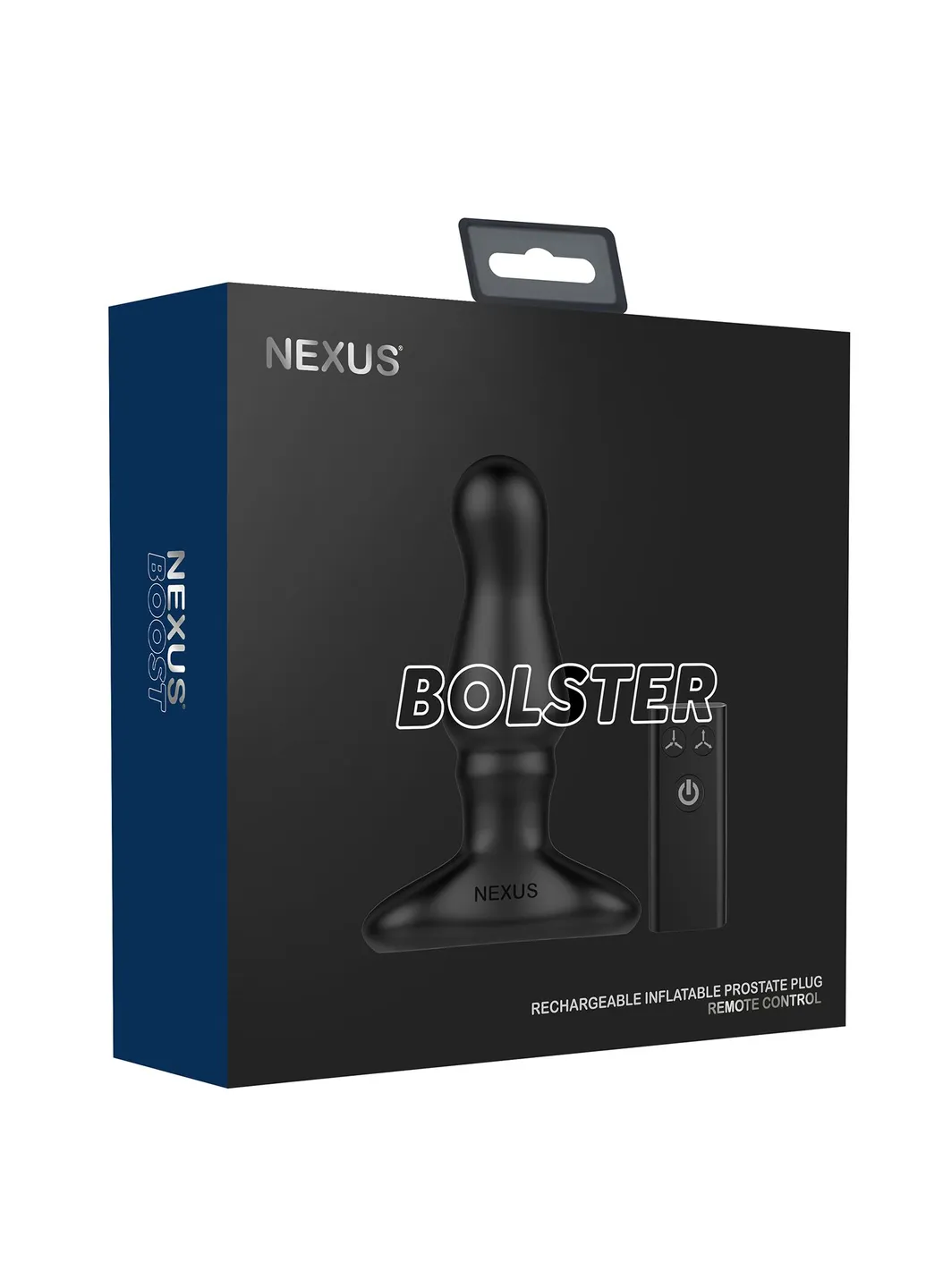 Анальна вібропробка Bolster з надувною головкою Nexus (409199330)