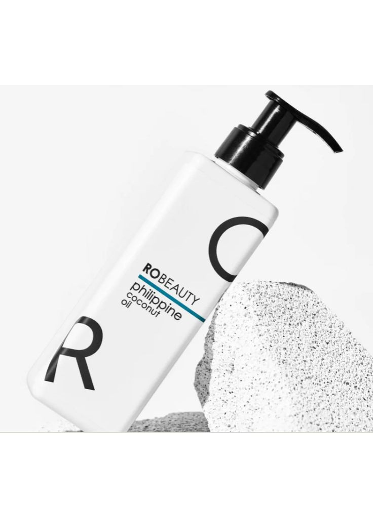 Натуральна кокосова олія механічного віджиму, 250 мл RoBeauty (361072246)
