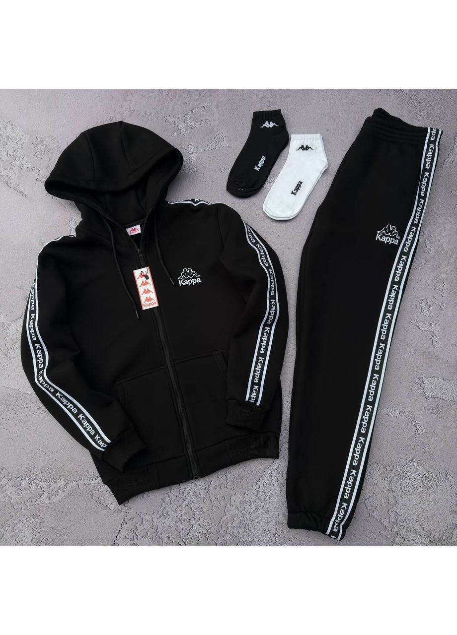 Костюм Карра лампас: кофта-штани 2 пари шкарпеток у подарунок! ❄️ No Brand (361010375)