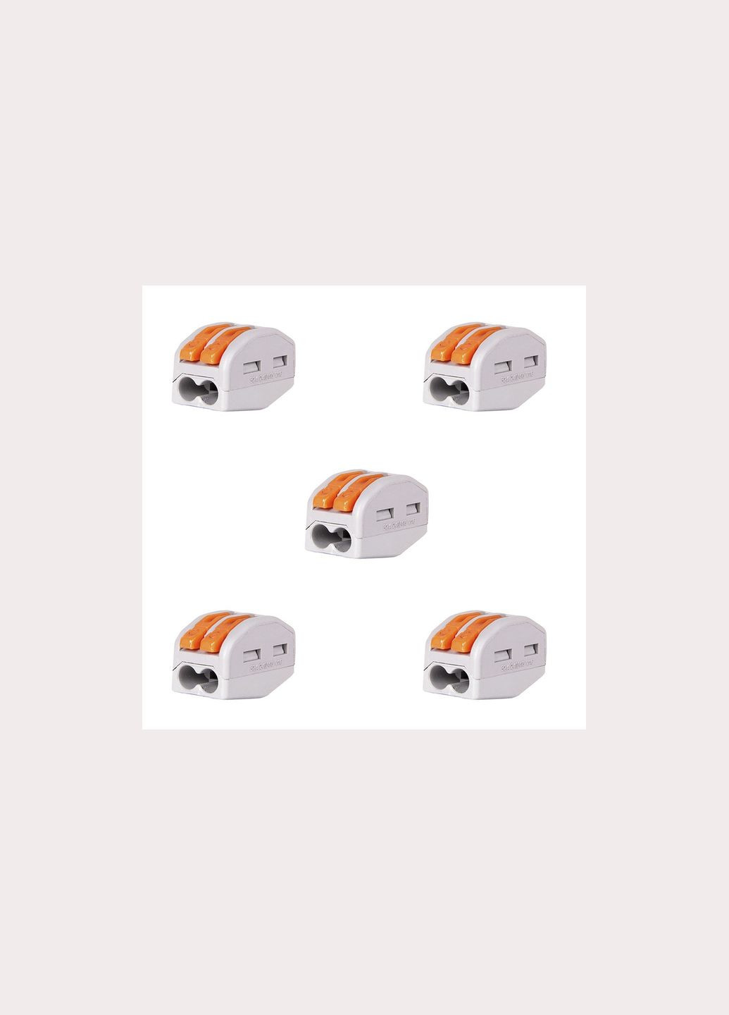 Набор клемм 0,08-2,5мм.кв 32А 1⇒1 соединительное одинарное 22,3х12,8х14,5мм (5шт) [p0660004] e.lc.pro.pl.2 E.NEXT (344539689)