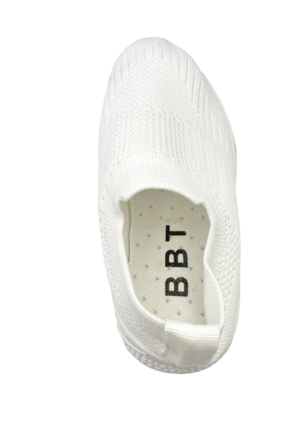 Белые всесезонные кроссовки BBT