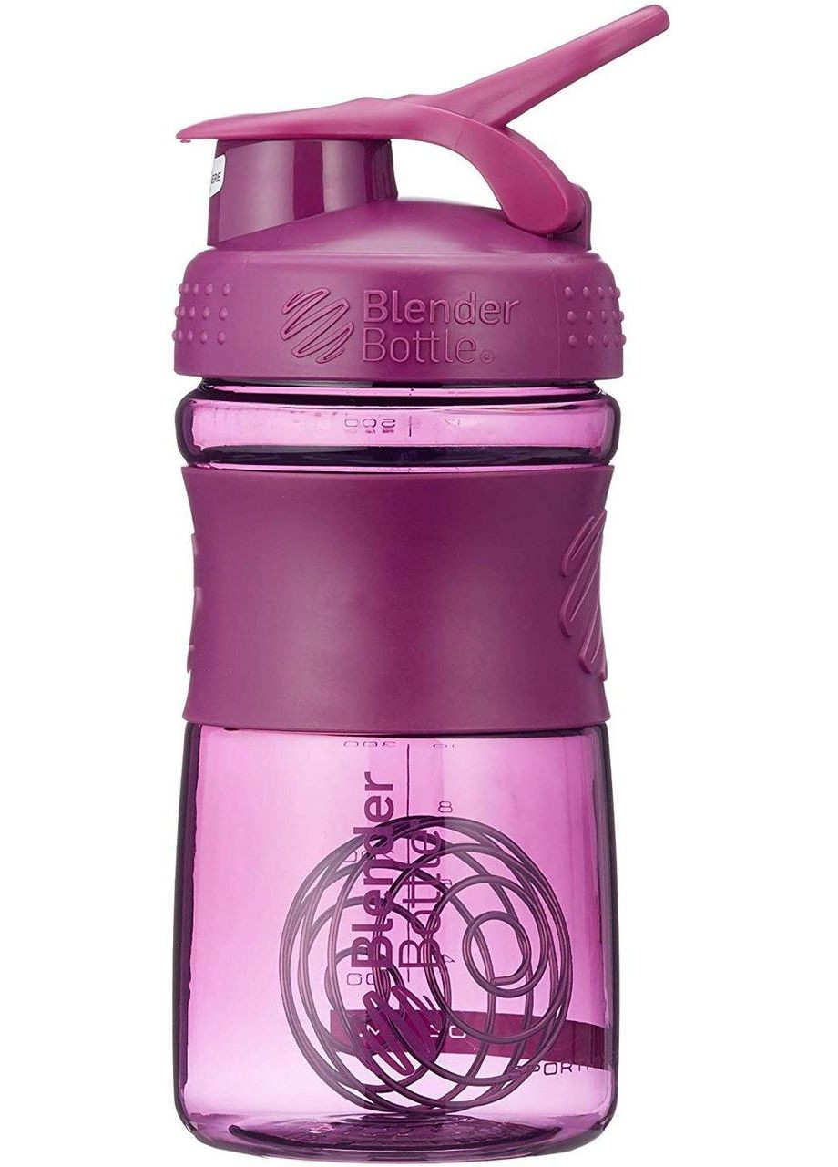 Шейкер спортивний (пляшка) BlenderBottle SportMixer Flip 20oz/590ml Plum Blender Bottle (316631193)