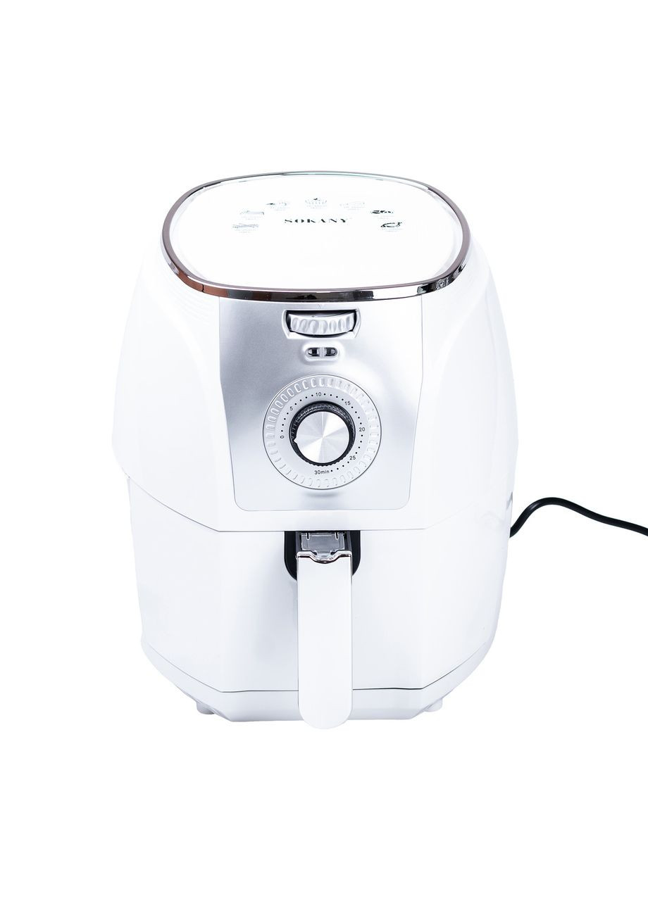 Аэрофритюрница SK-3010 на 5 литров, 1500 Вт белая Sokany (360455161)