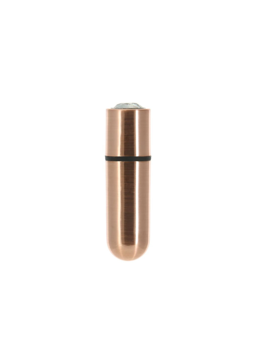 Виброшар FirstClass Bullet 2.5″ с Key Chain Pouch, Rose Gold, 9 режимов вибрации PowerBullet (291440872)