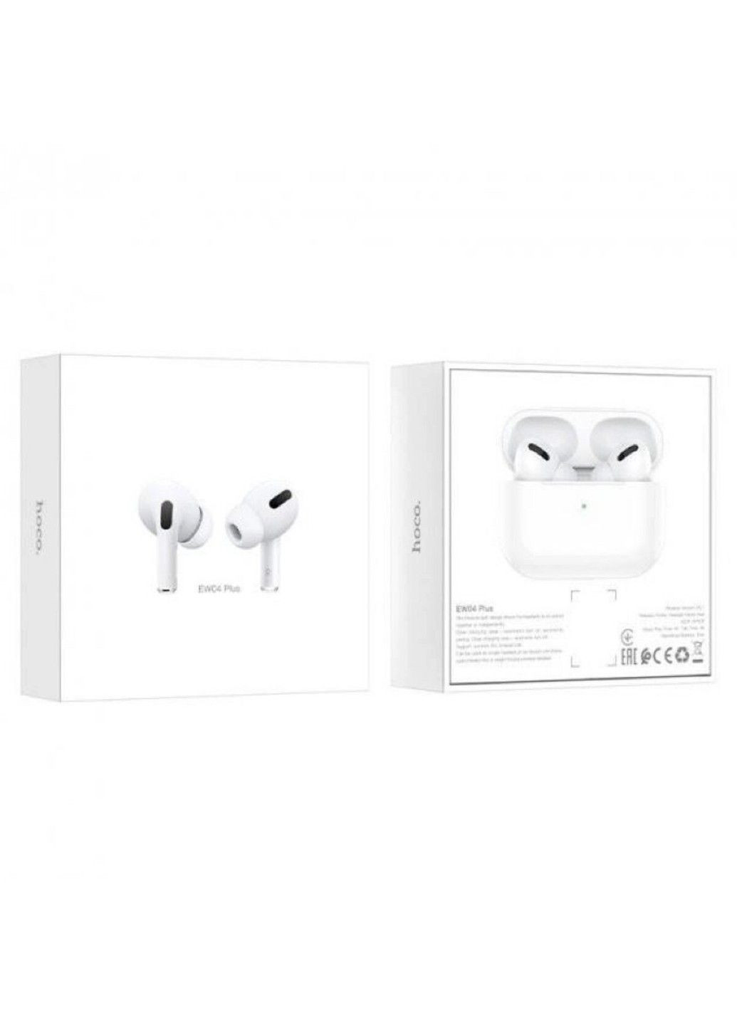 Бездротові навушники EW04 Plus True wireless BT headset White Hoco (369457008)