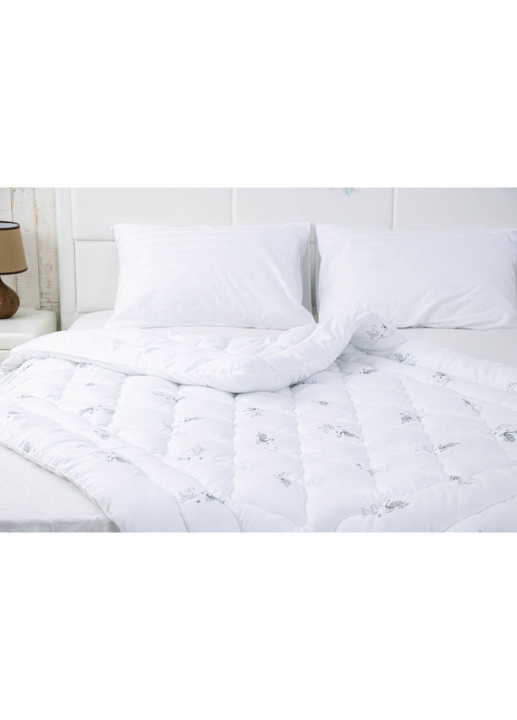 Ковдра 140х205 зі штучного лебединого пуху "Swan" Руно (365779805)