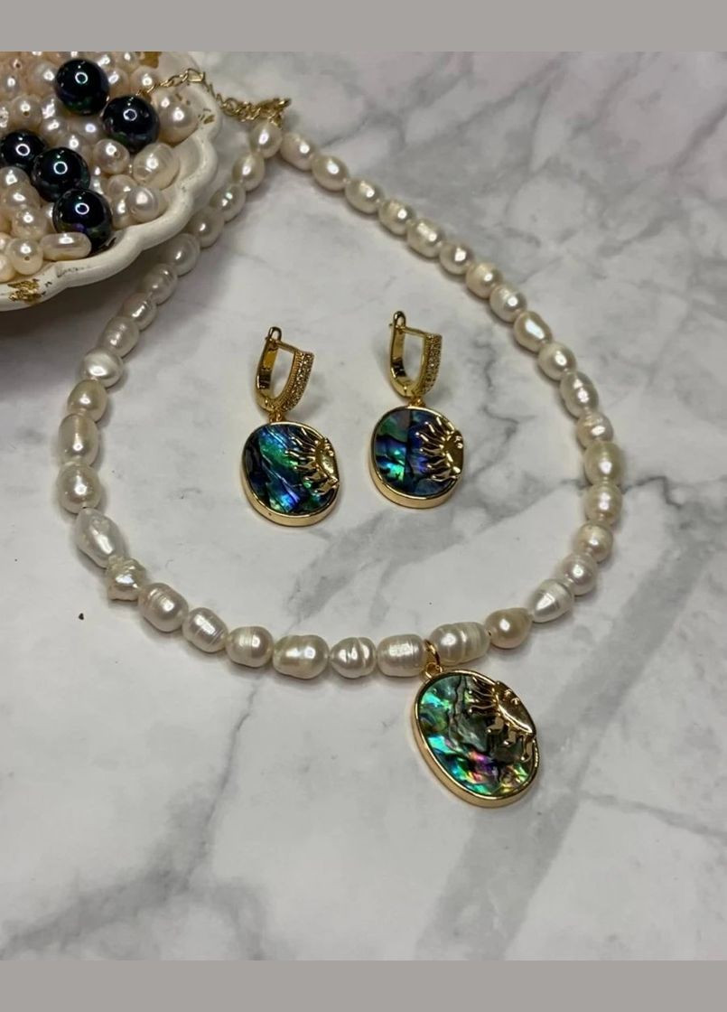 Серьги "Chrome Sun" Le'Perle (329751175)