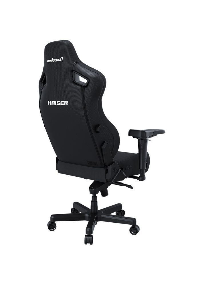 Крісло Kaiser 4 Size XL Black Linen Fabric (AD12YDDC-XLL-20-B-CF) Anda Seat (308020000)
