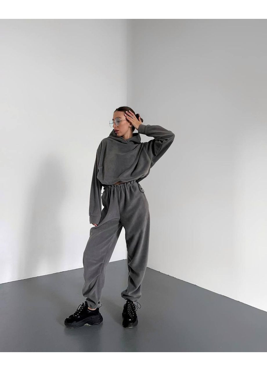 Женский графитовый костюм No Brand (360797793)