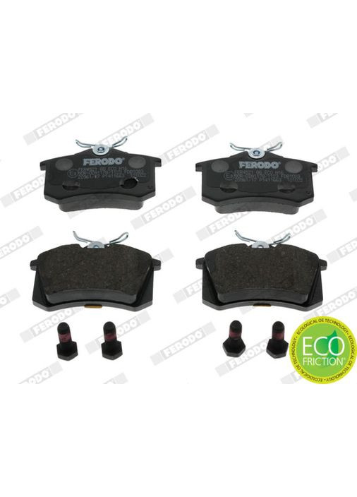 Колодки гальмівні дискові задні для автомобіля SKODA OCTAVIA I COMBI 1U5 1.6 1998.07-2010.12 FDB1083 Ferodo (362607429)