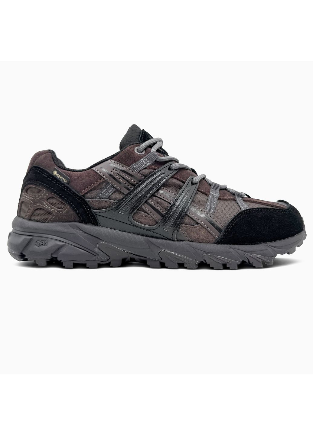 Коричневые демисезонные кроссовки мужские Asics Gel-Sonoma 15-50 Black Brown Gore-Tex | Асікс Гель Сонома 15-55