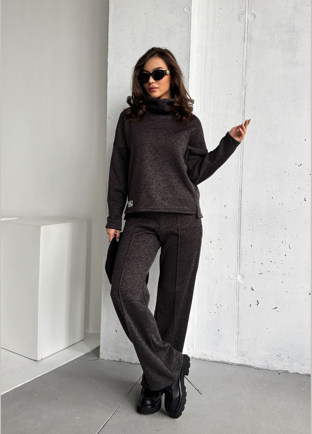 Женский костюм для осени и зимы из ангоры на флисе INNOE Костюм (315773513)