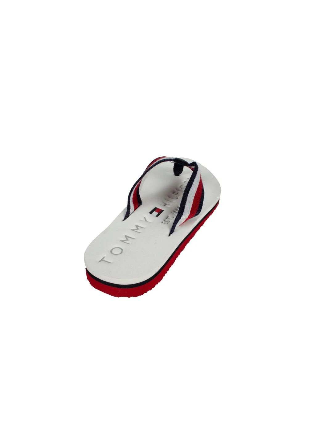 Белые мужские шлепанцы Tommy Hilfiger