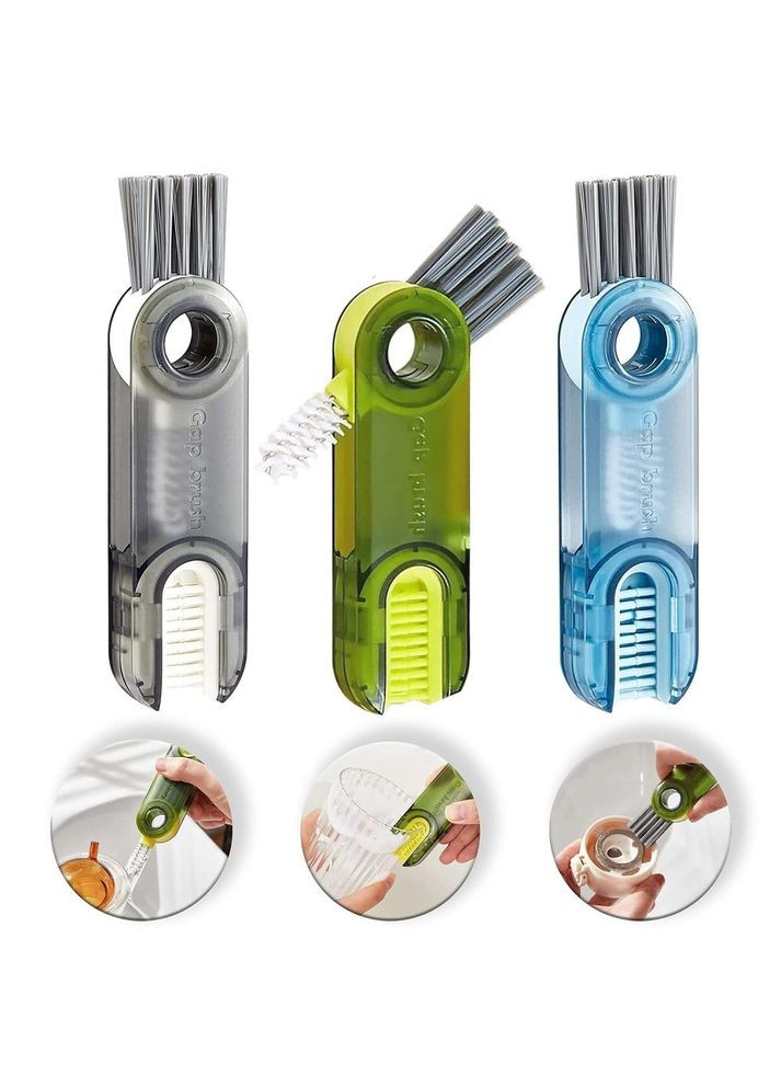 Щетка для чистки бутылок/сосок "3в1" 11*3см Home (315745433)