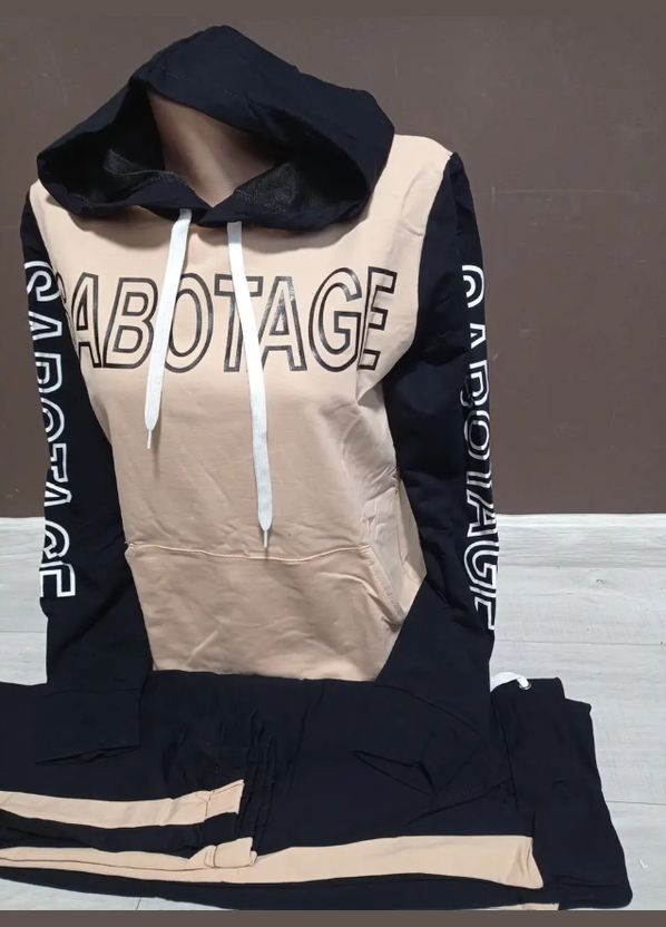 Спортивный костюм для девочки Sabotage 10-16 лет Спортивный костюм-двойка для девочек Худи с брюками No Brand Костюм (315721793)