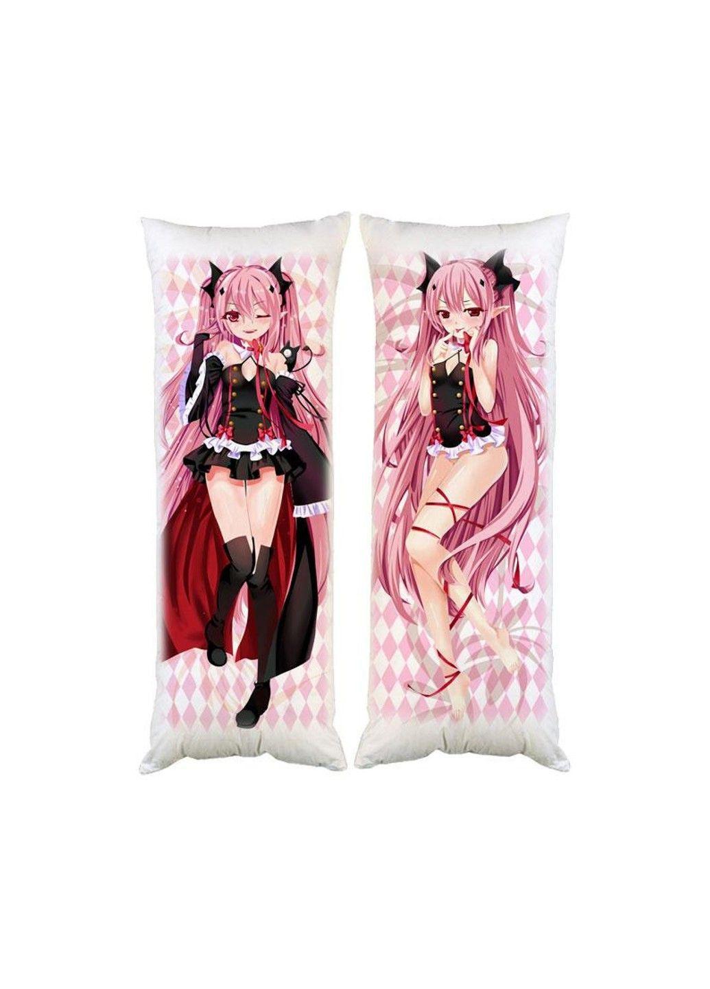 Подушка дакимакура Крул Цепеш Последний Серафим декоративная ростовая подушка для обнимания двусторонняя No Brand (328315408)