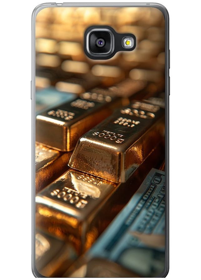 Силіконовий чохол 'Сяйво золота' для Endorphone Samsung Galaxy A5 (2016) A510F (291125150)