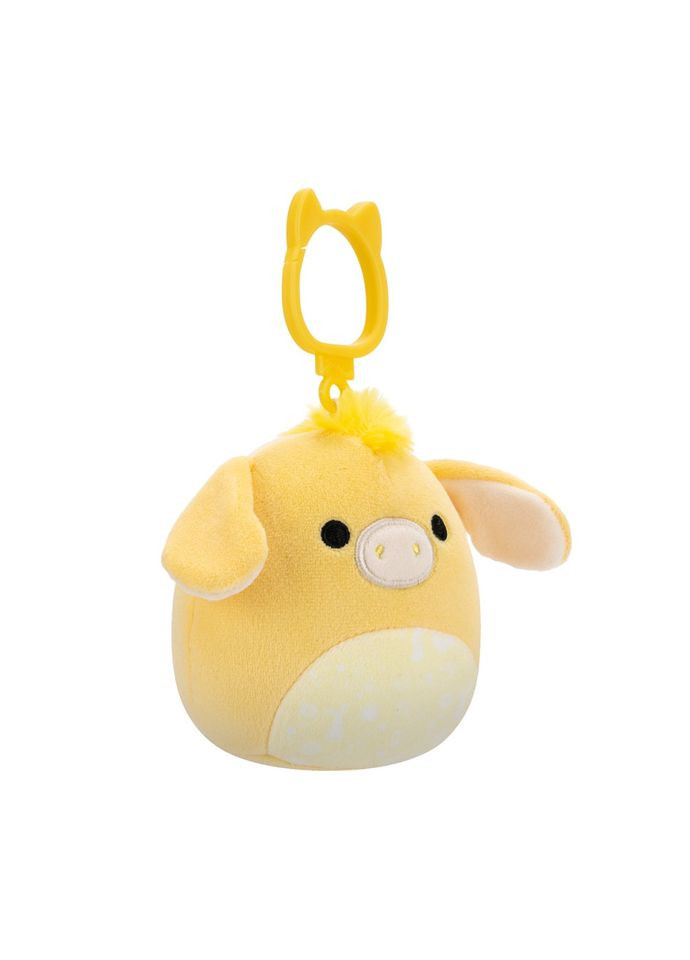 М'яка іграшка на кліпсі Ослик Гевін SQCP00461, 9 см Squishmallows (365867063)