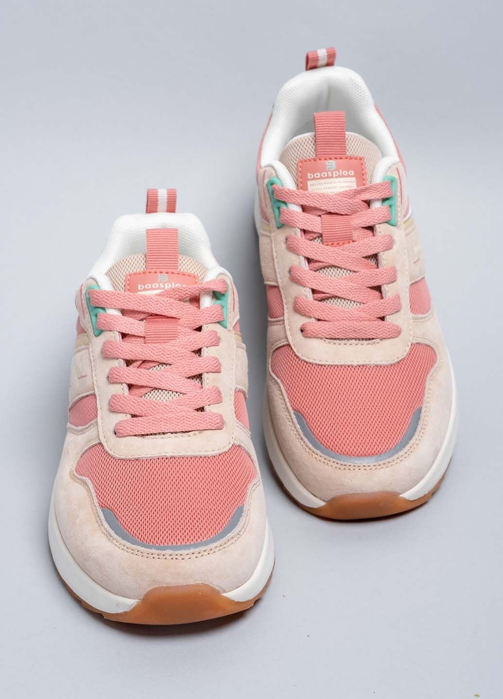 Кроссовки женские Fashion розовые демисезоны (296120525)