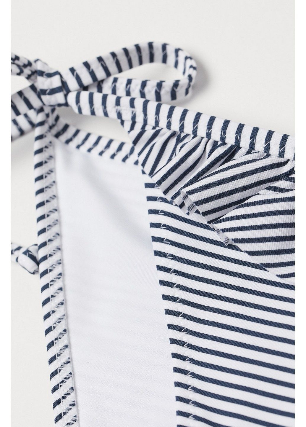 Белые купальные плавки в полоску H&M